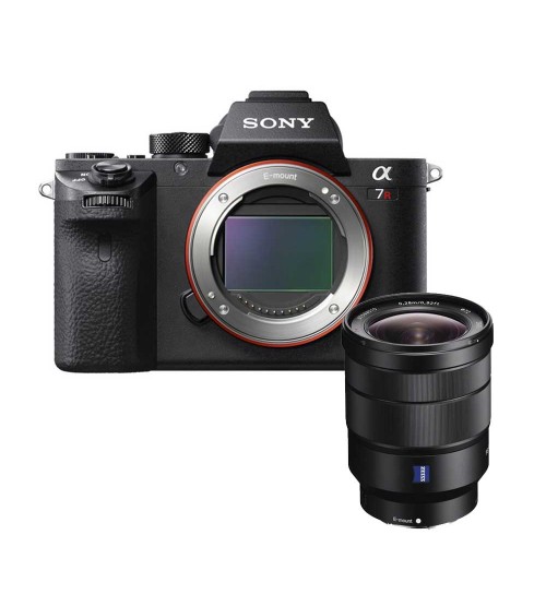 Sony Alpha A7R II Body + Sony Vario-Tessar T* FE 16-35mm f/4 ZA OSS (Spesial Package)